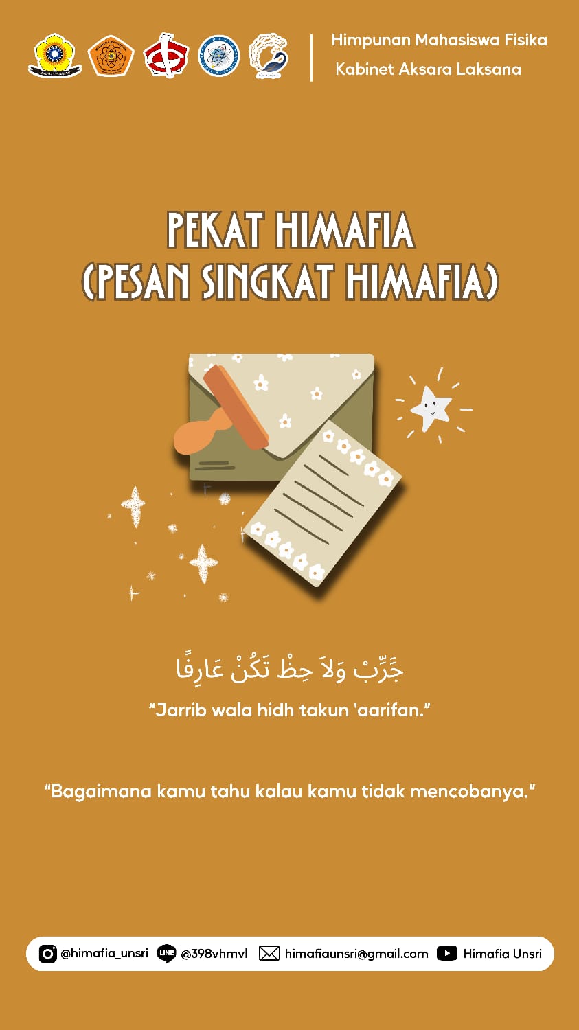 PESAN SINGKAT (PEKAT HIMAFIA)